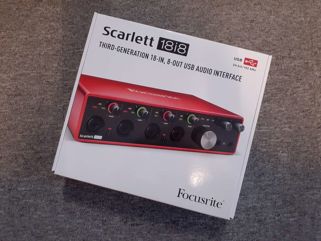 Focusrite Scarlett 18i8 Gen 3
