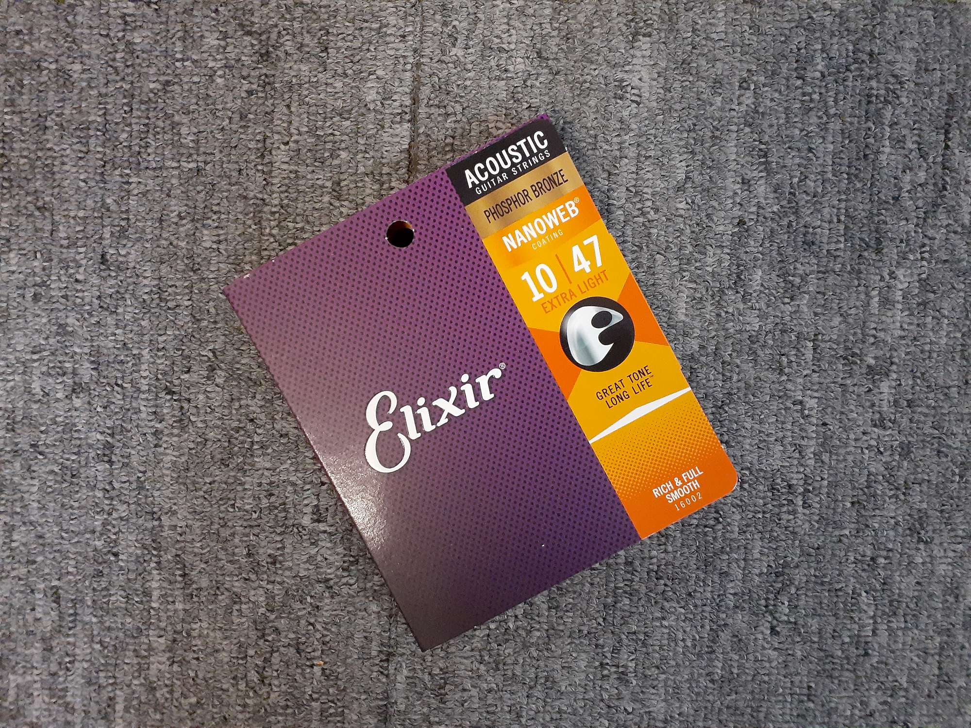 Elixir strings Acoustic Phospher Bronze with Nanoweb Coating (10/47)