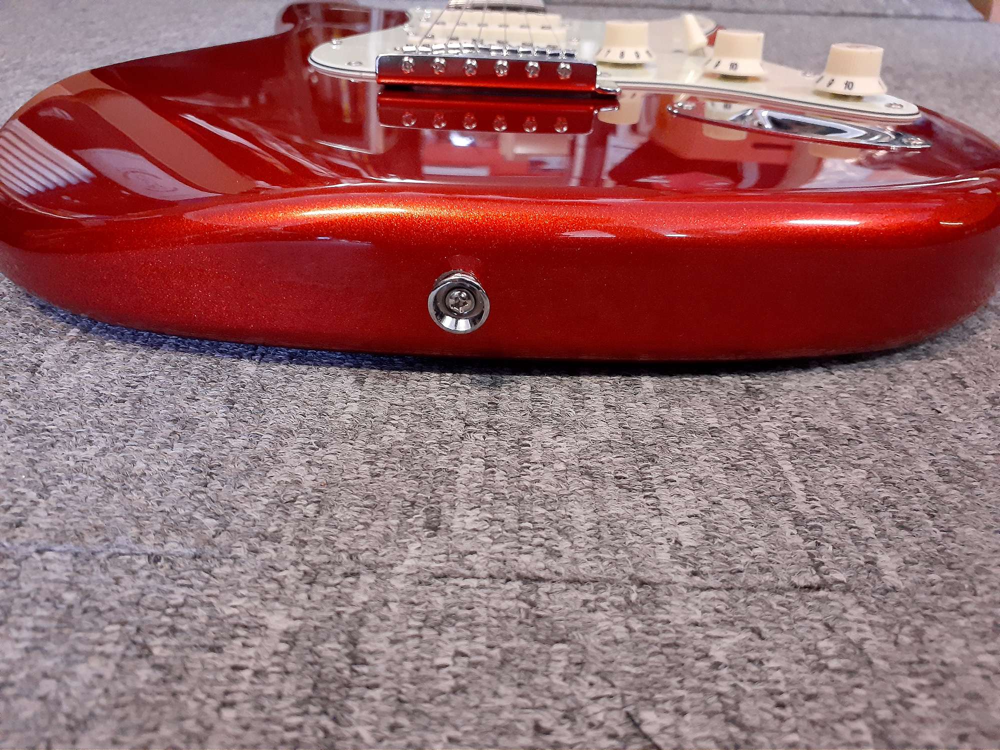 SX SST62+ 3/4 Size Electric Guitar Candy Apple Red 