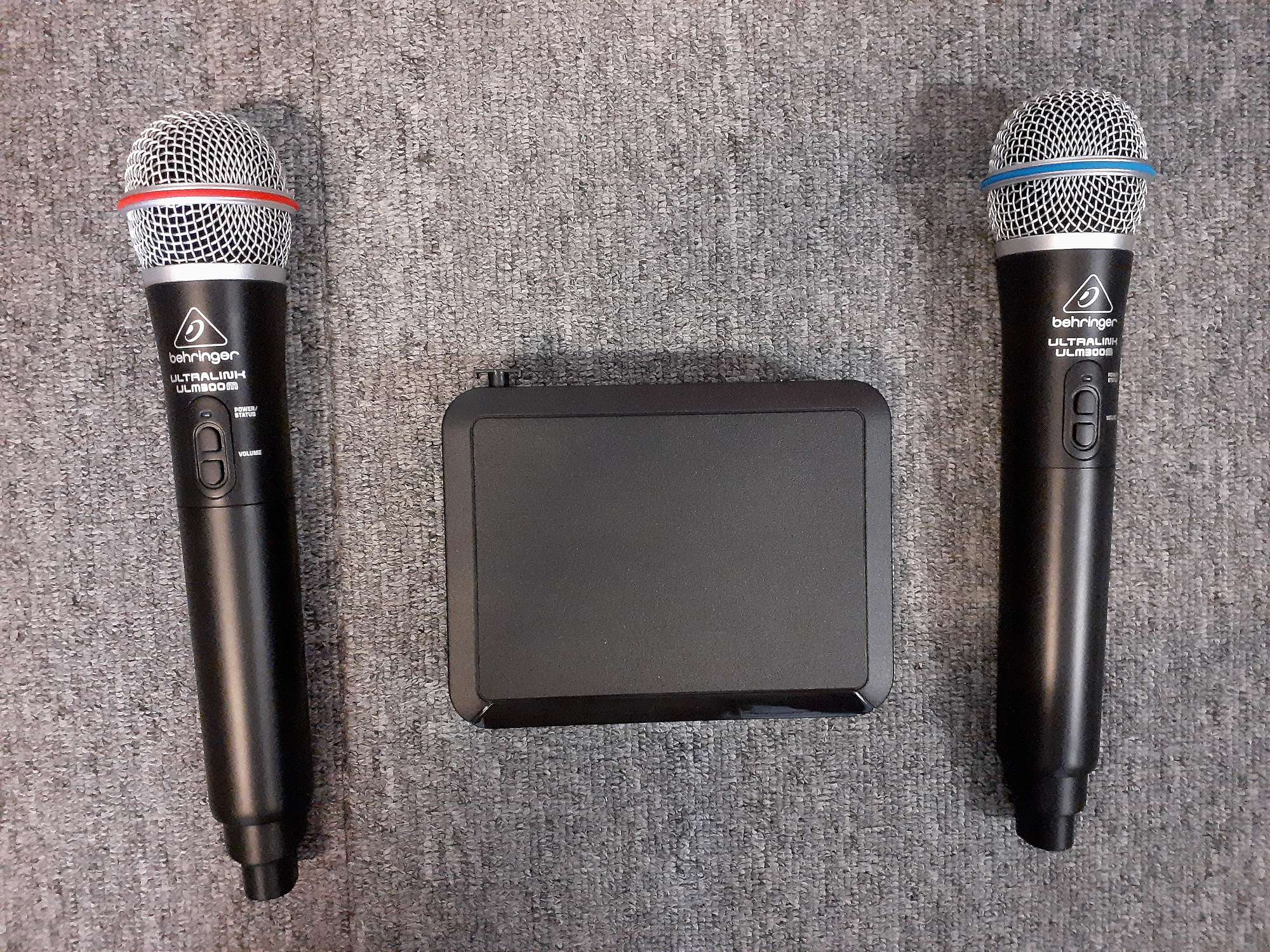 BEHRINGER ULTRALINK ULM302 Dual Wireless Microphone Handheld System