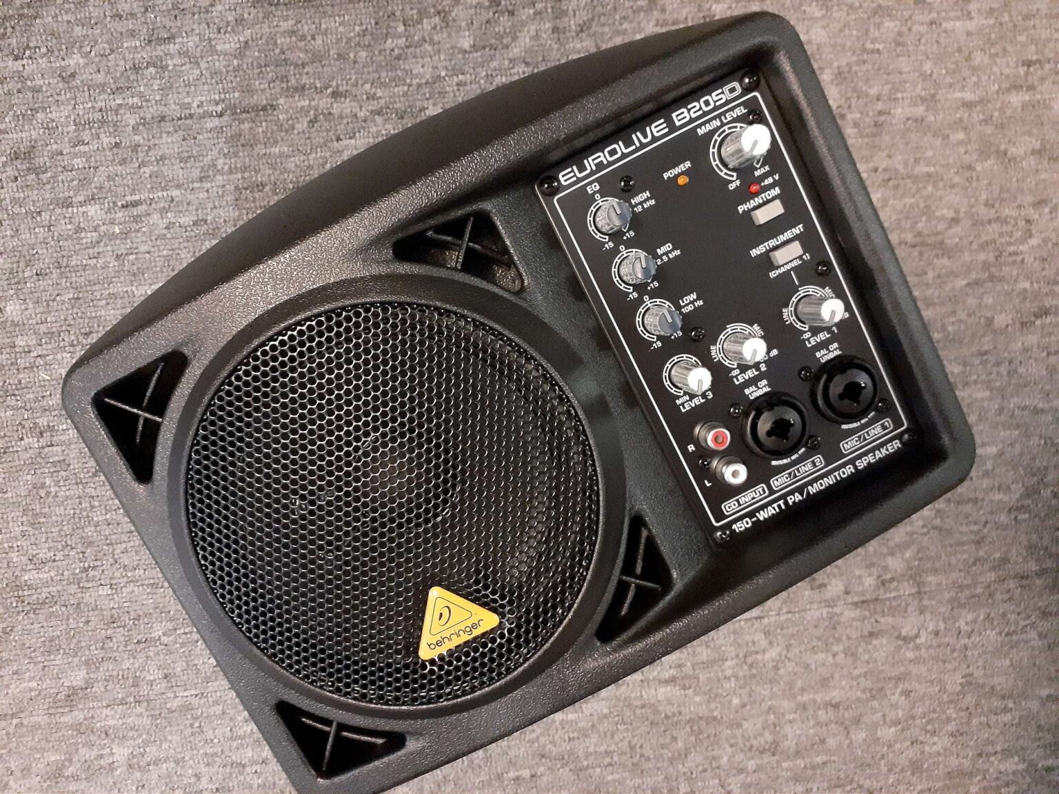 Eurolive Active 150-Watt PA/Monitor Speaker B205D | Behringer - Music ...