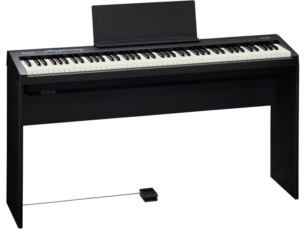 FP-30X Digital Piano- Black With Stand | Roland