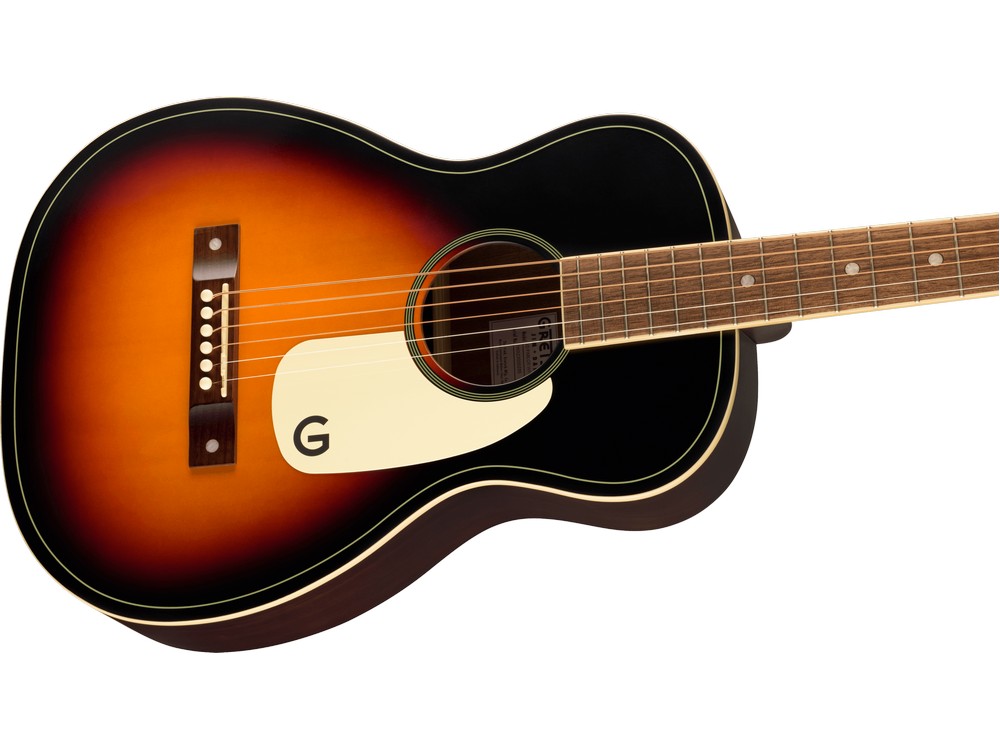 Jim Dandy Parlor, Walnut Fingerboard, White Pickguard, Rex Burst | Gretsch - Image 5