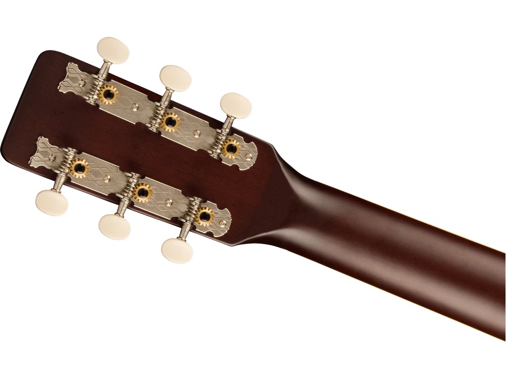 Jim Dandy Parlor, Walnut Fingerboard, White Pickguard, Rex Burst | Gretsch - Image 3