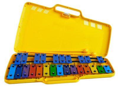 Yellow Chromatic 25 Note Glockenspiel | Angel