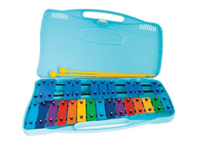 Colored Chromatic 25 Note Glockenspiel | Angel