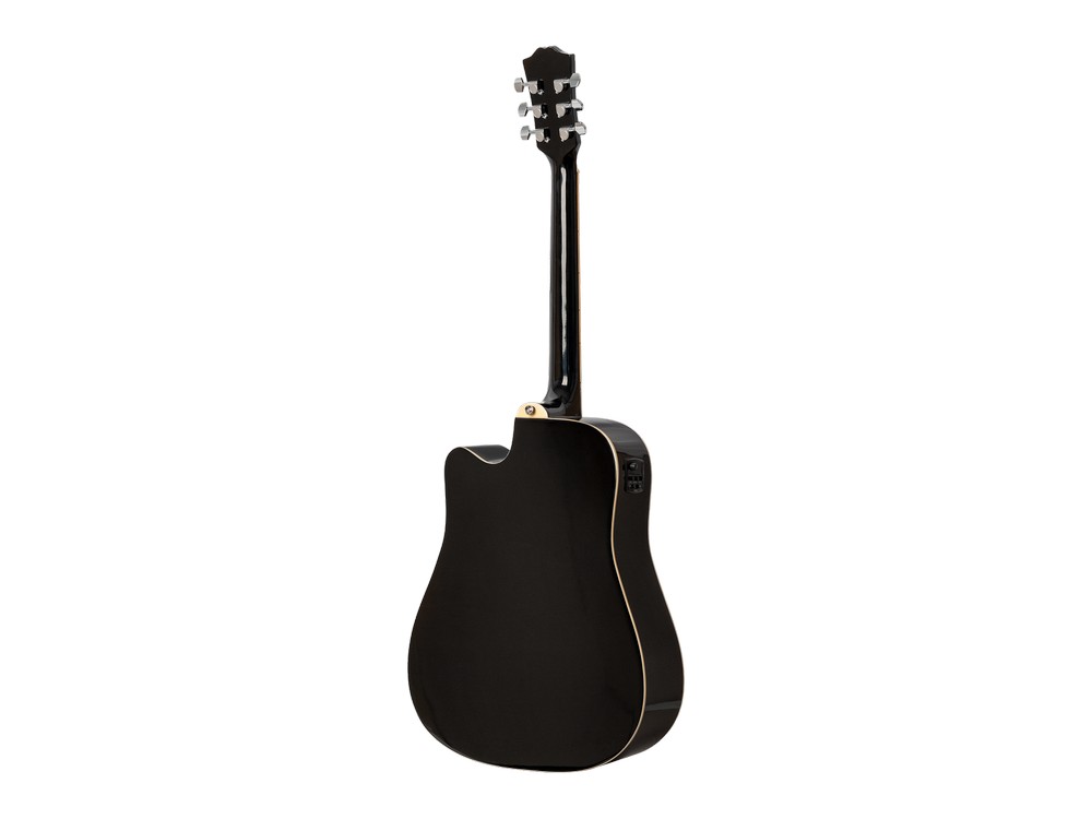 Dreadnought electric/acoustic with Cutaway Tobacco Sunburst | Redding - Image 4