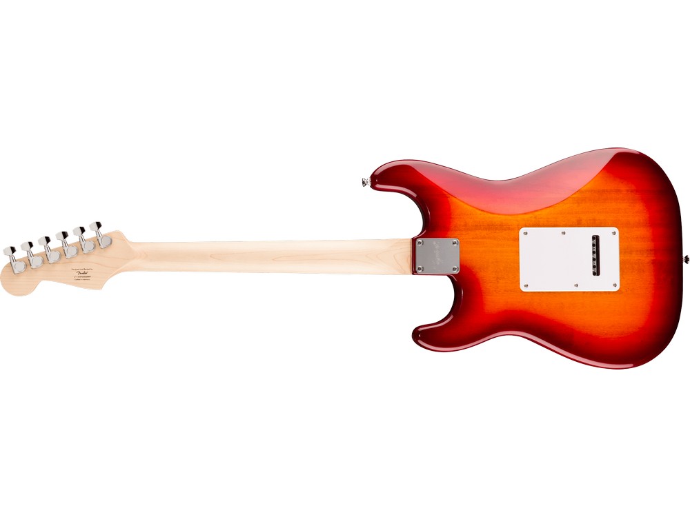 Squier Sonic Stratocaster, Laurel Fingerboard, White Pickguard, Sienna Sunburst | Squire - Image 5