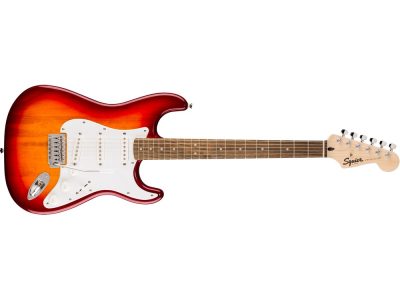 Squier Sonic Stratocaster, Laurel Fingerboard, White Pickguard, Sienna Sunburst | Squire