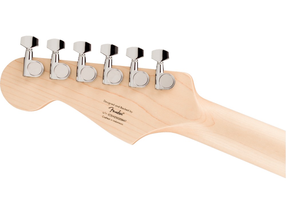 Squier Sonic Stratocaster, Laurel Fingerboard, White Pickguard, Sienna Sunburst | Squire - Image 3