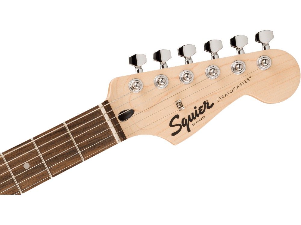 Squier Sonic Stratocaster, Laurel Fingerboard, White Pickguard, Sienna Sunburst | Squire - Image 2