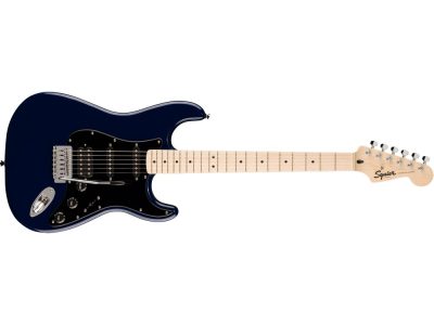 Squier Sonic Stratocaster HSS, Maple Fingerboard, Black Pickguard, Midnight Blue | Squire