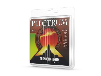 AC112 Plectrum Bronze Acoustic Guitar Strings 12/59 | Thomastik
