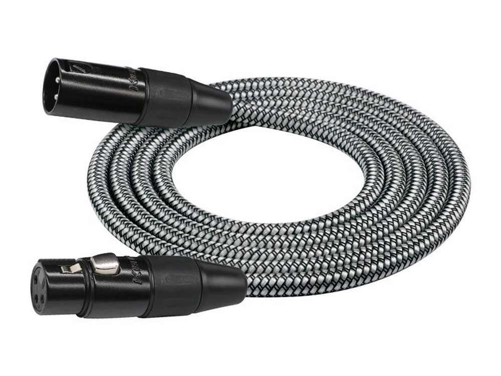 10ft Entry Woven Black XLR - XLR Cable | Kirlin - Image 3