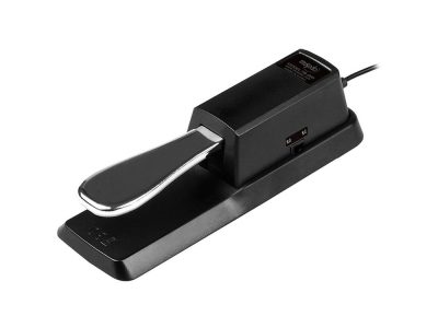 Piano Style Sustain Pedal with 2m Cable & Polarity Switch| Musedo