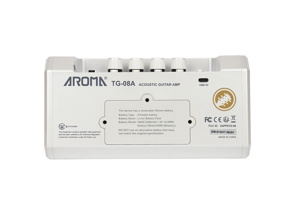 Acoustic Guitar Amplifier with Drum Machine | Aroma - Image 3