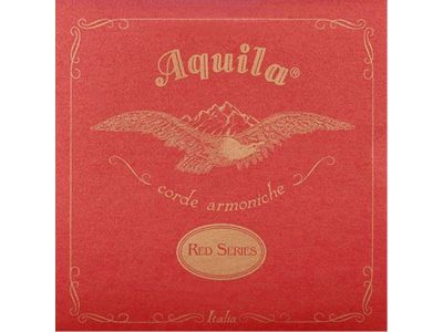 Red Series Regular Baritone Ukulele String Set | Aquila