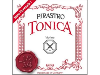 Tonica Single Violin String E (Med), 1/2-3/4 | Pirastro
