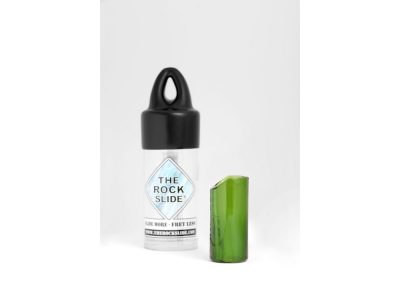 Medium Moulded Glass Green | Rock Slide