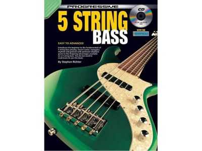5 String Bass Book/CD | Progressive