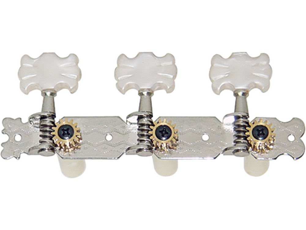 3 in Line Butterfly Classical Guitar Machine Heads | Dr Parts
