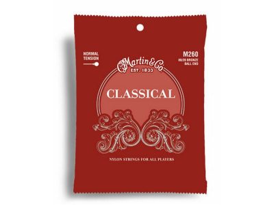 Classical Nylon/Bronze Normal Tension Ball End String Set | Martin