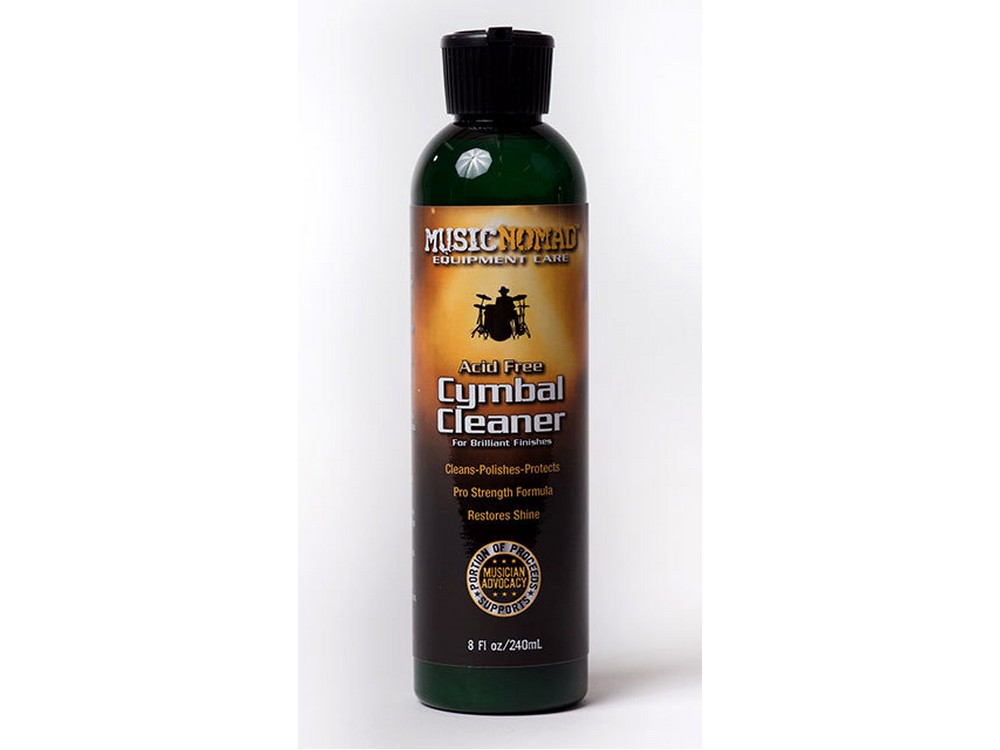 Acid Free Cymbal Cleaner, Polisher, Protectant -240ml | Music Nomad