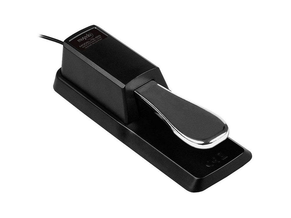 Piano Style Sustain Pedal with 2m Cable & Polarity Switch| Musedo - Image 2