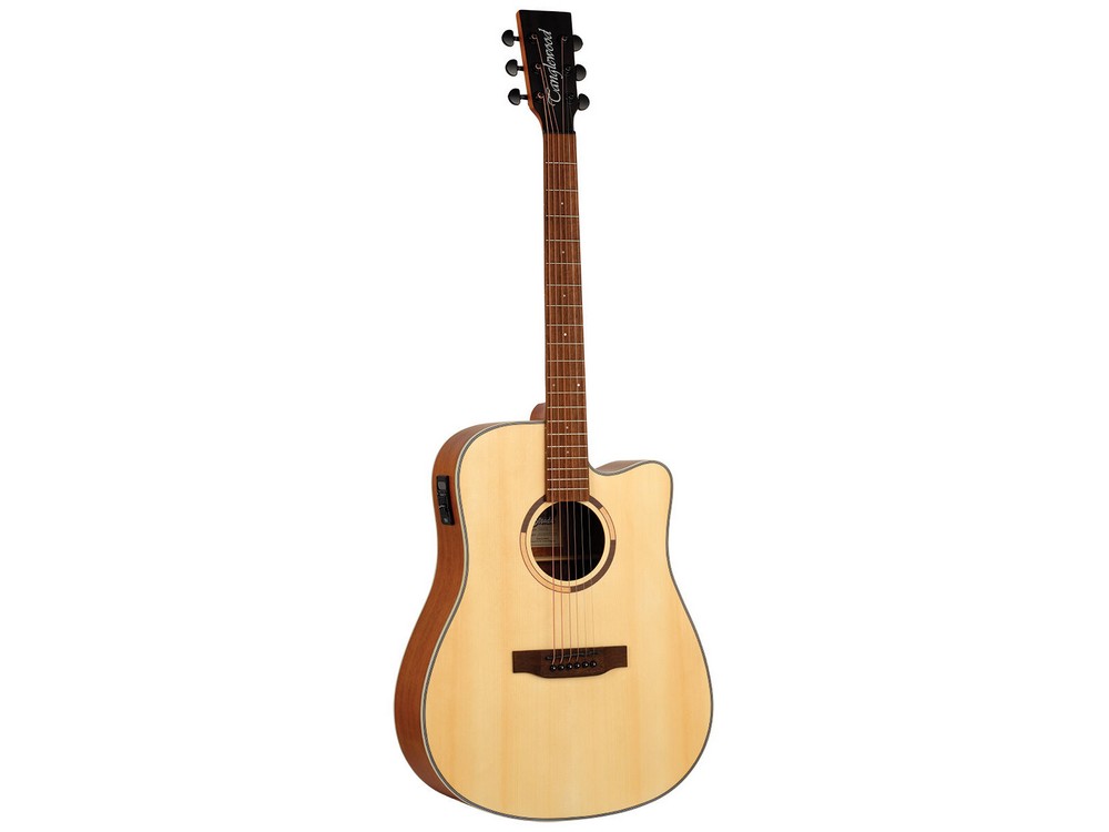 Strada Super Folk, Spruce/Mahogany Cutaway | Tanglewood