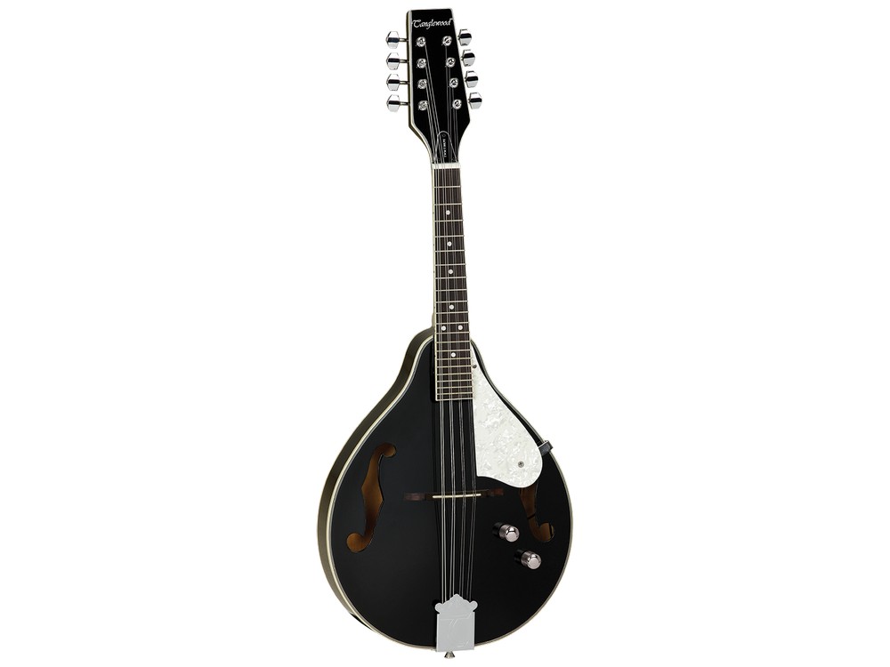 Union Series Mandolin Black With Pickup | Tanglewood