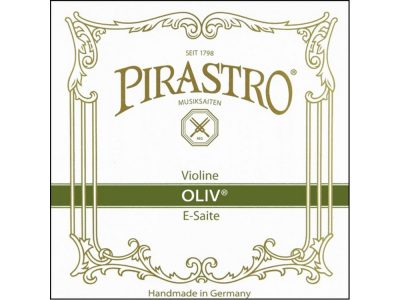 Oliv Single Violin String, E (Med/Ball), 4/4 | Pirastro
