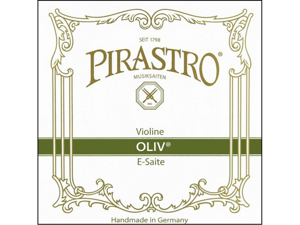 Oliv Single Violin String, E (Med/Ball), 4/4 | Pirastro