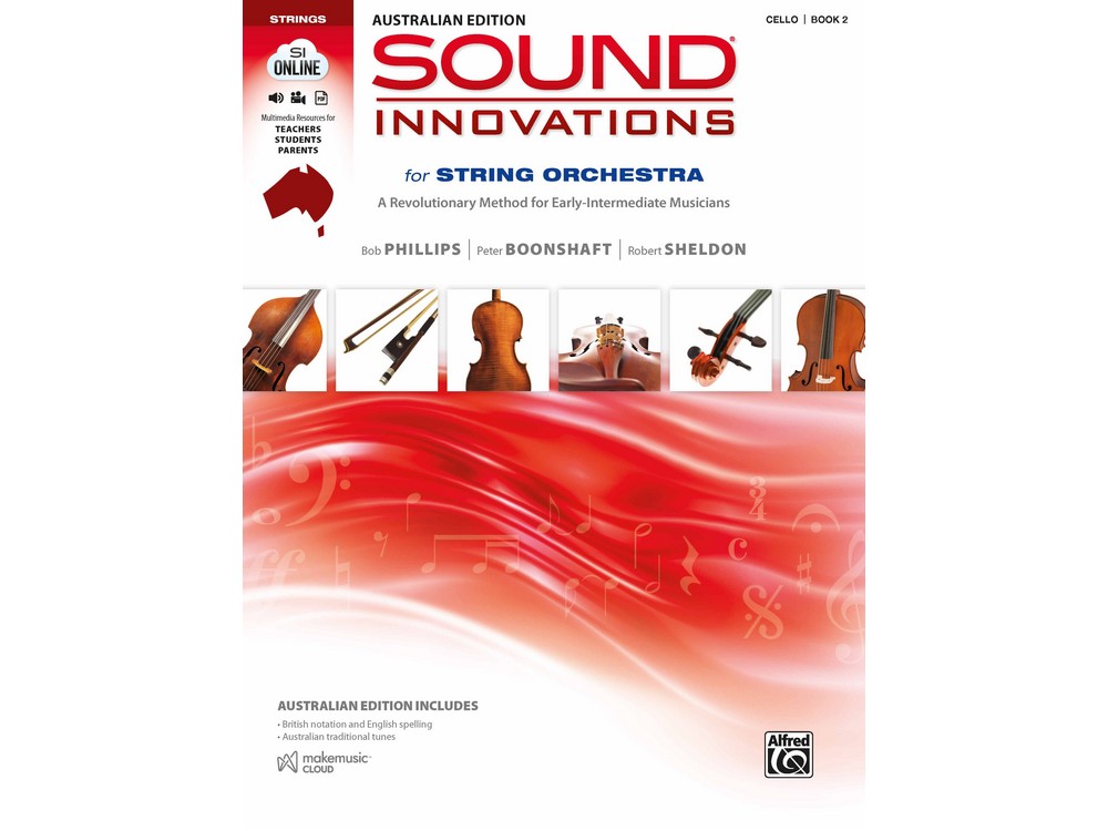 OUND INNOVATIONS AUST CELLO BK 2 | Alfred