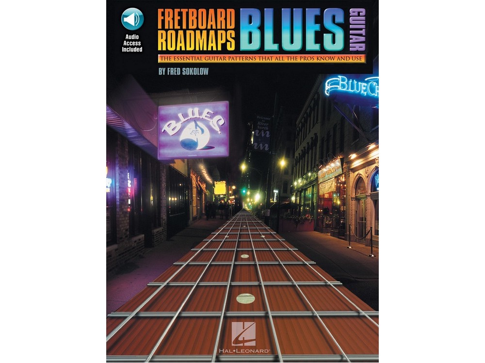 FRETBOARD ROADMAPS BLUES GUITAR BK | Hal Leonard