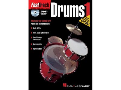 FASTTRACK DRUM METHOD 1 DVD | Hal Leonard
