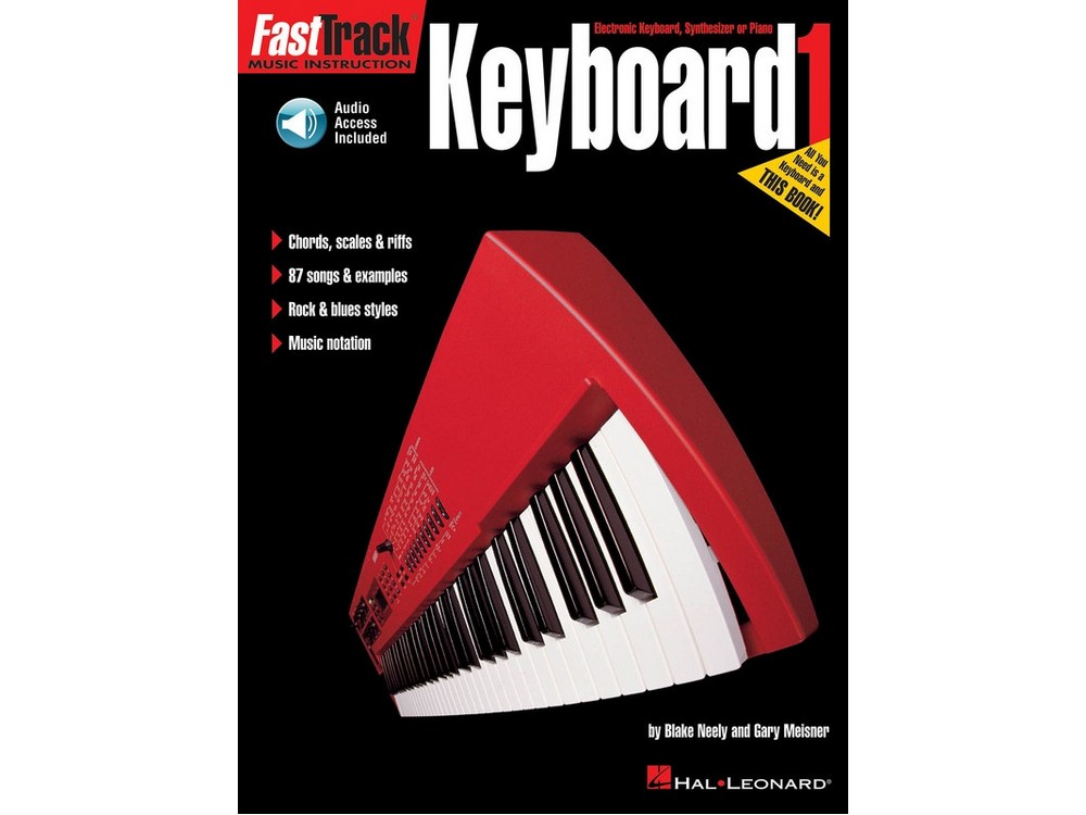 FASTTRACK KEYBOARD BK 1 BK/OLA | Hal Leonard