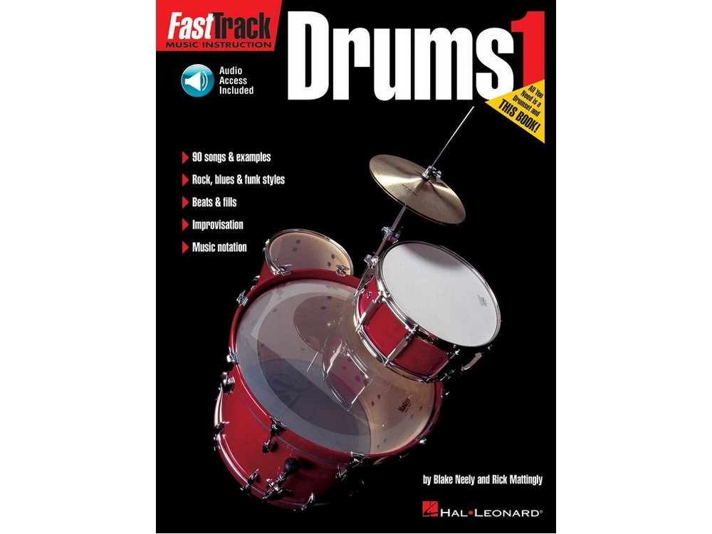 FASTTRACK DRUMS BK 1 BK | Hal Leonard