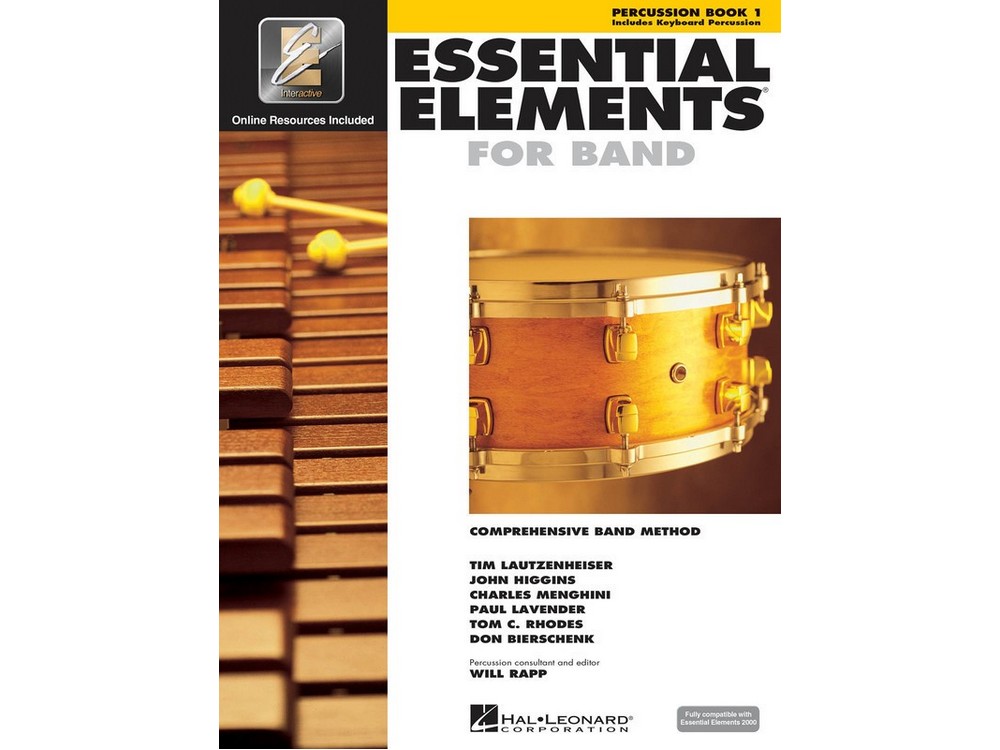 ESSENTIAL ELEMENTS FOR BAND BK1 PERCUSSION | Hal Leonard