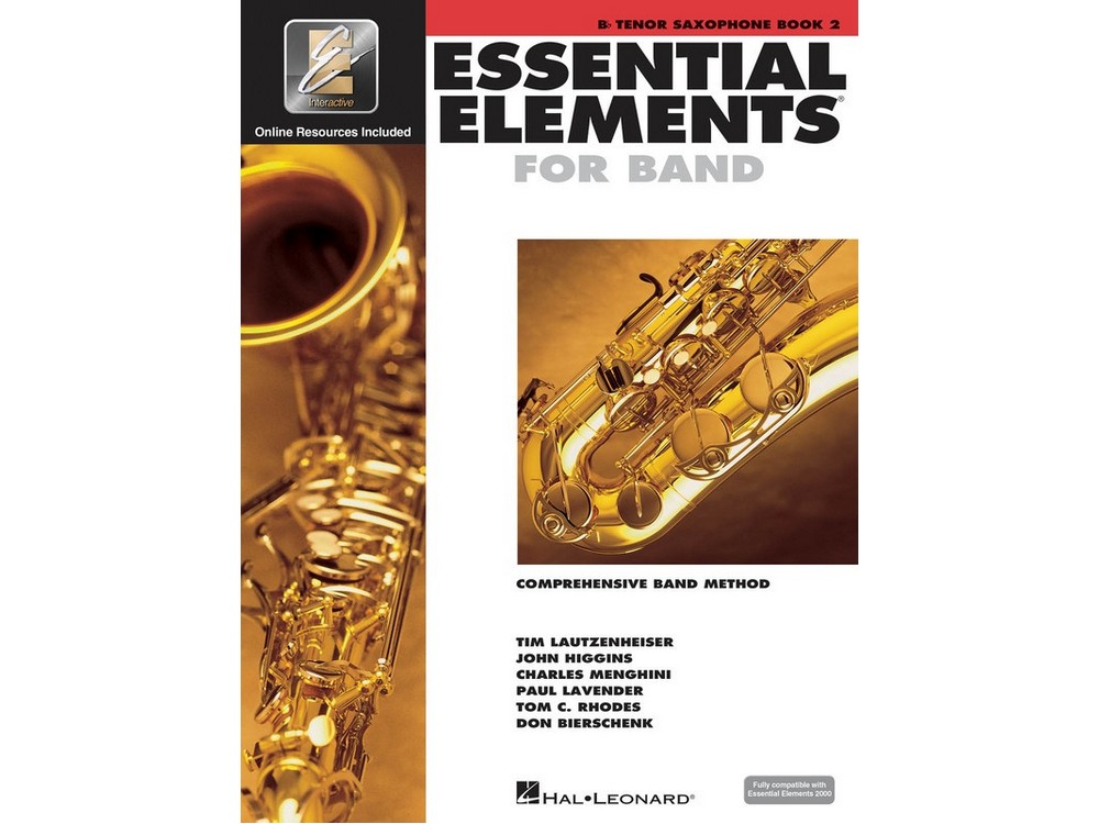 ESSENTIAL ELEMENTS FOR BAND BK2 TENOR SAX EEI | Hal Leonard