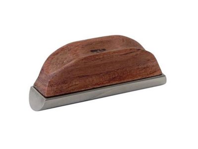Wooden Slide Top Stainless Steel Base | Shubb