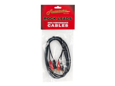 2 x RCA jacks (M) to 2 x RCA jacks | Australasian