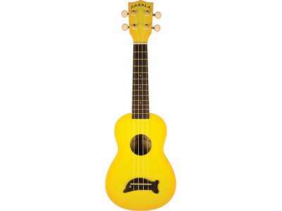 Dolphin Bridge Soprano Ukulele Yellow Burst | Makala