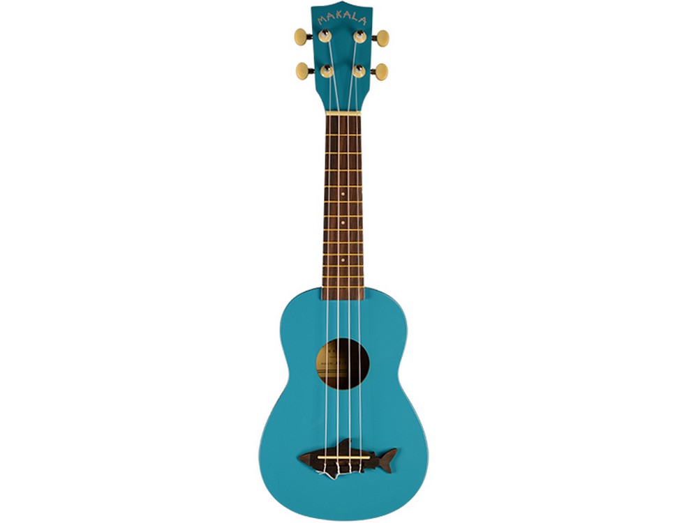 Shark Soprano Ukulele Blue | Makala