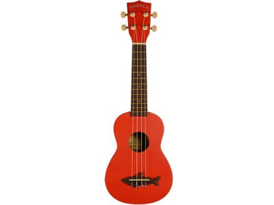 Shark Soprano Ukulele Red | Makala