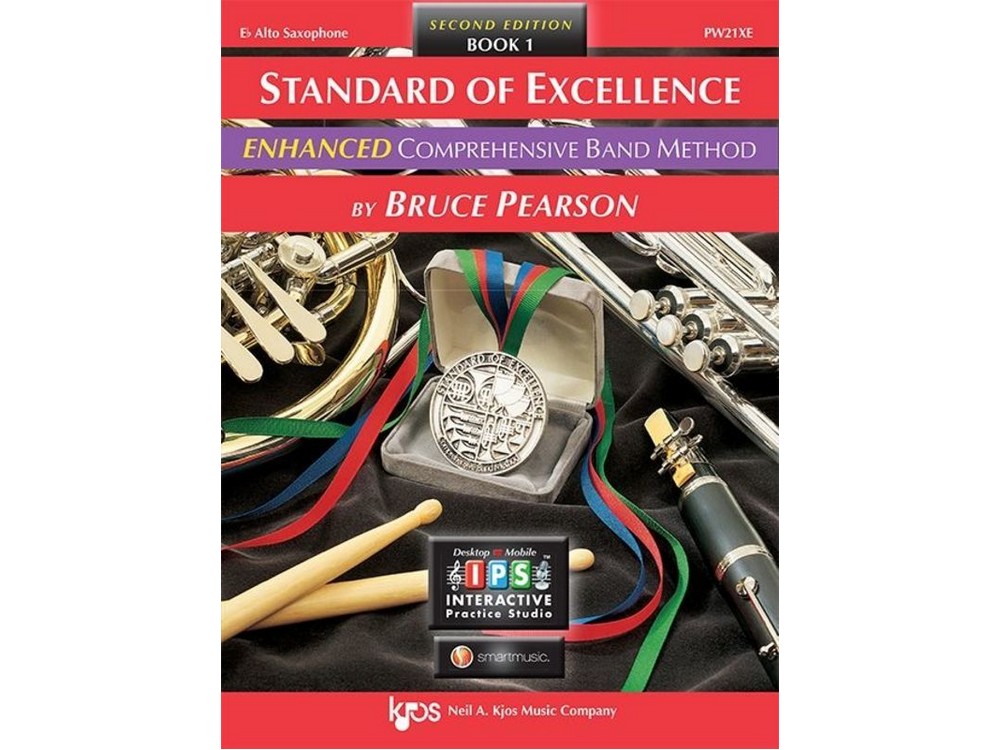 STANDARD OF EXCELLENCE BK 1 ALTO SAX BK | Kjos Music Pulishing