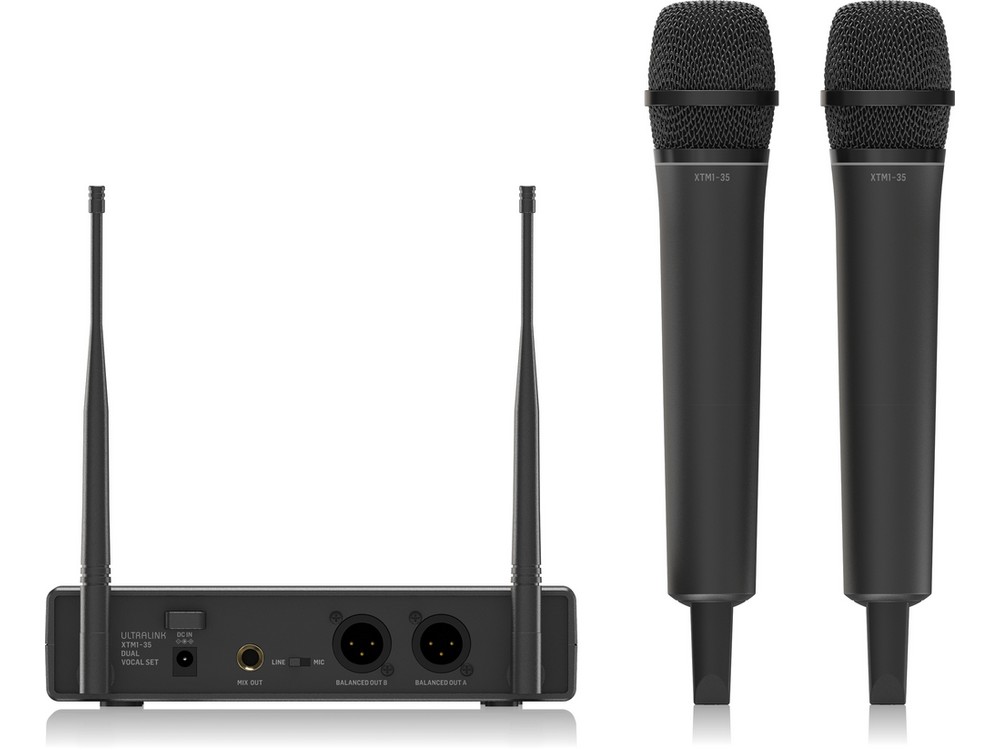 XTM1-35 DUAL UHF WIRELESS MIC KIT | Behringer - Image 4