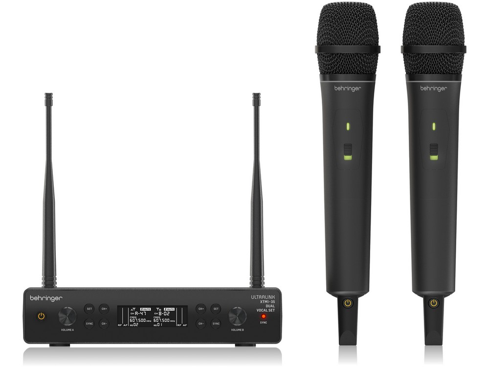 XTM1-35 DUAL UHF WIRELESS MIC KIT | Behringer - Image 2