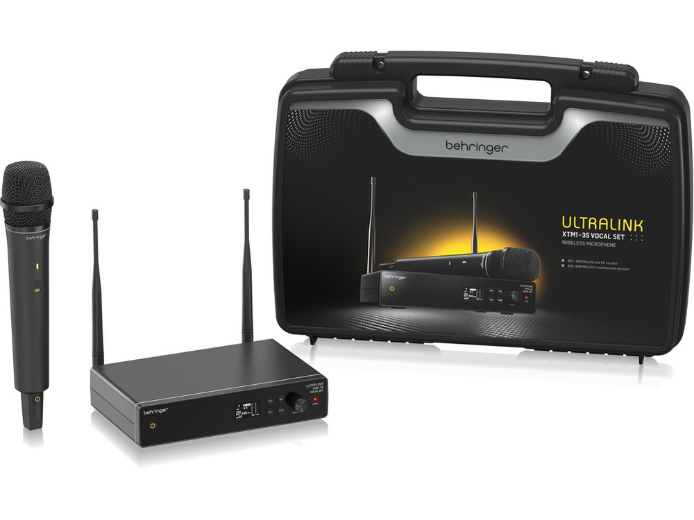 XTM1-35 SINGLE UHF WIRELESS MIC KIT | Behringer