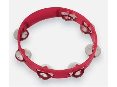 Latin Percussion Aspire 8" Plastic Tambourine - Red