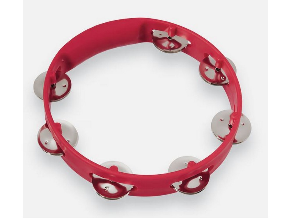 Latin Percussion Aspire 8" Plastic Tambourine - Red